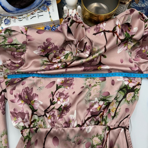 🆕 BRONX & BANCO 🧿 NWOT Noel Sakura Long Sleeve Mini Dress - Size XS / US 2 - Picture 14 of 15